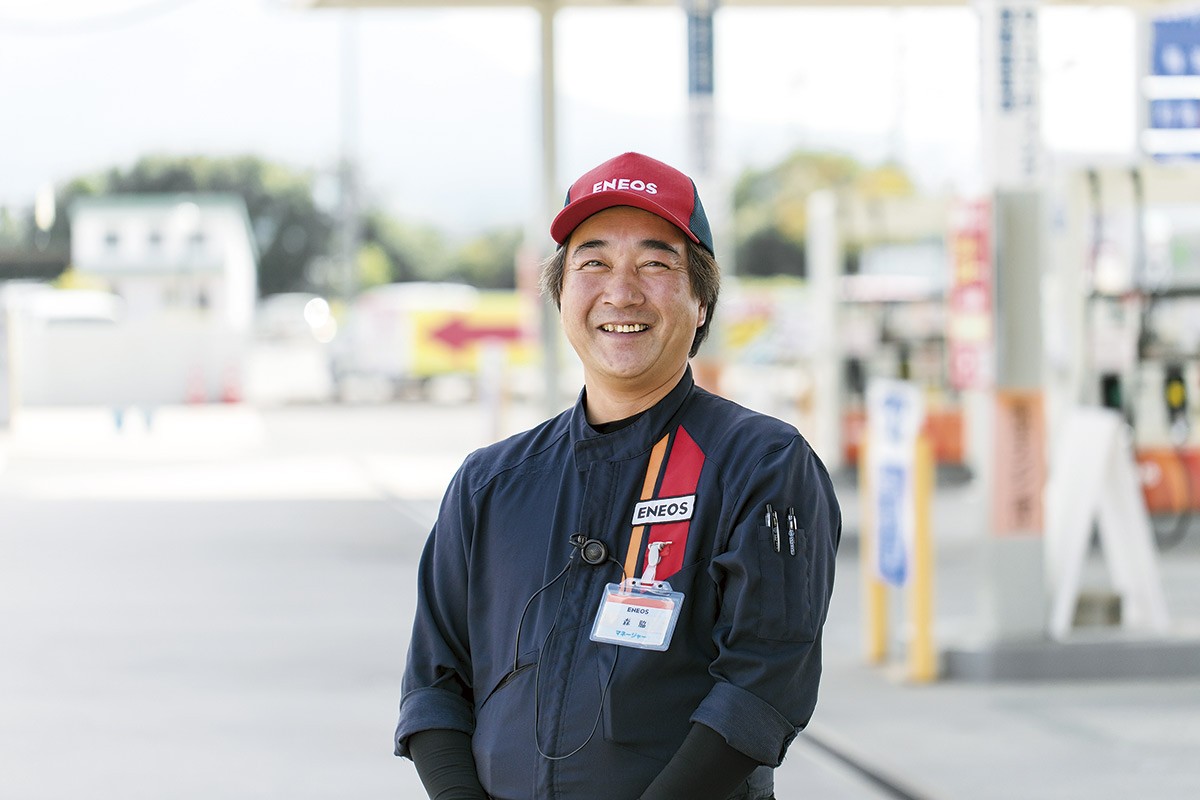境港市「海上石油有限会社」の森脇マネジャー