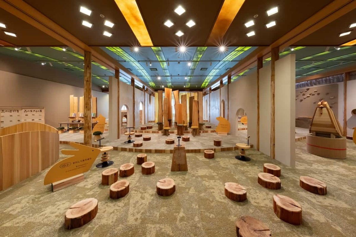 松江市・玉造温泉にある温泉宿「RYOKAN OQOQ」のキッズスペース