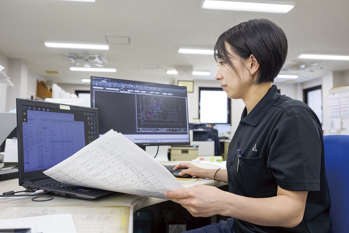 安来市「アクアシステム株式会社」のスタッフ