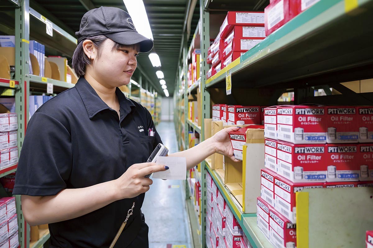 松江市「日産部品山陰販売株式会社」のスタッフ