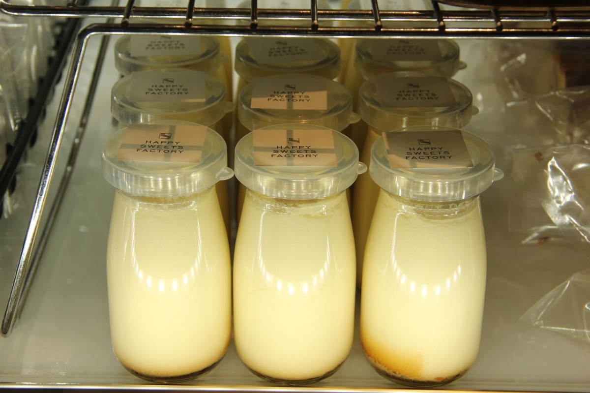 島根県松江市にある洋菓子店『HAPPYSWEETSFACTRY（ハッピースイーツファクトリー）』で販売しているプリン