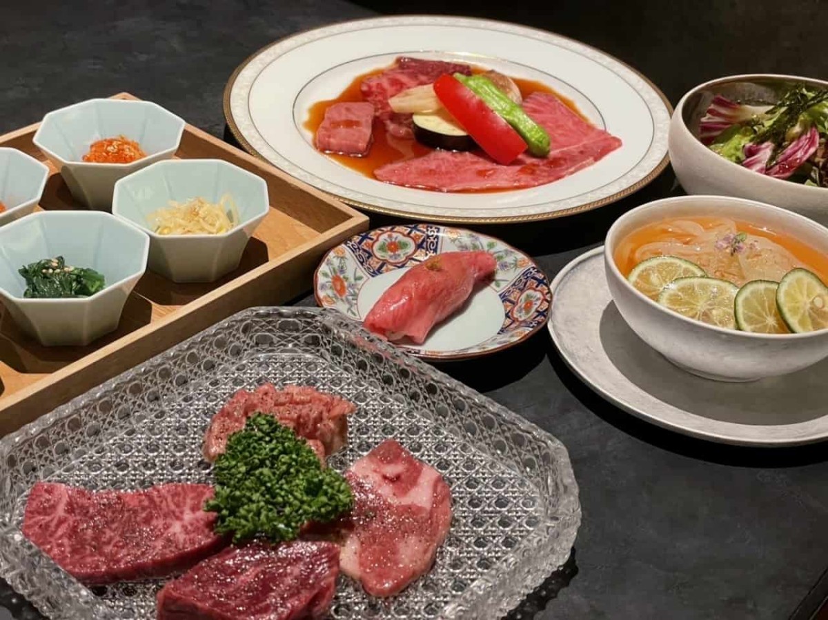 鳥取県米子市にある焼肉店『肉屋正々堂』で提供しているランチ