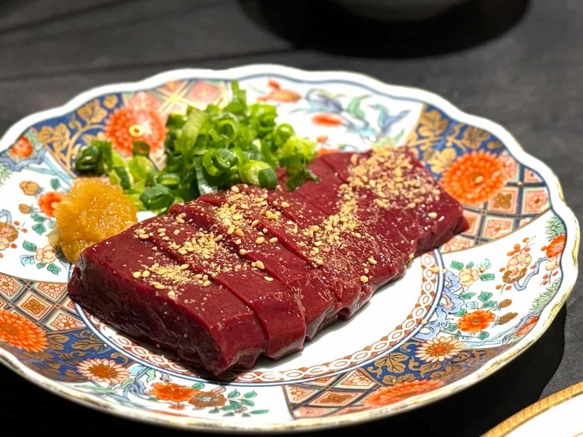 鳥取県米子市にある焼肉店『肉屋正々堂』で提供しているレバー
