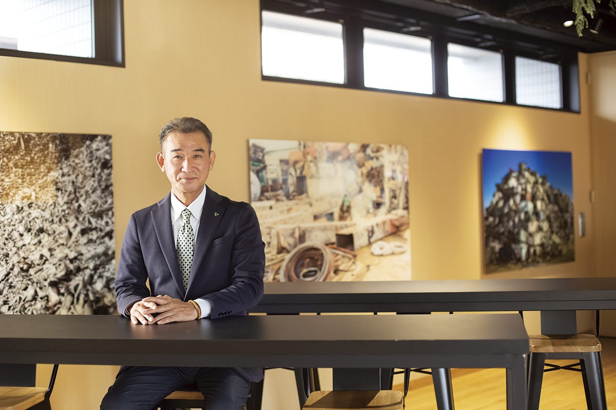 米子市「平林金属株式会社」の平林社長