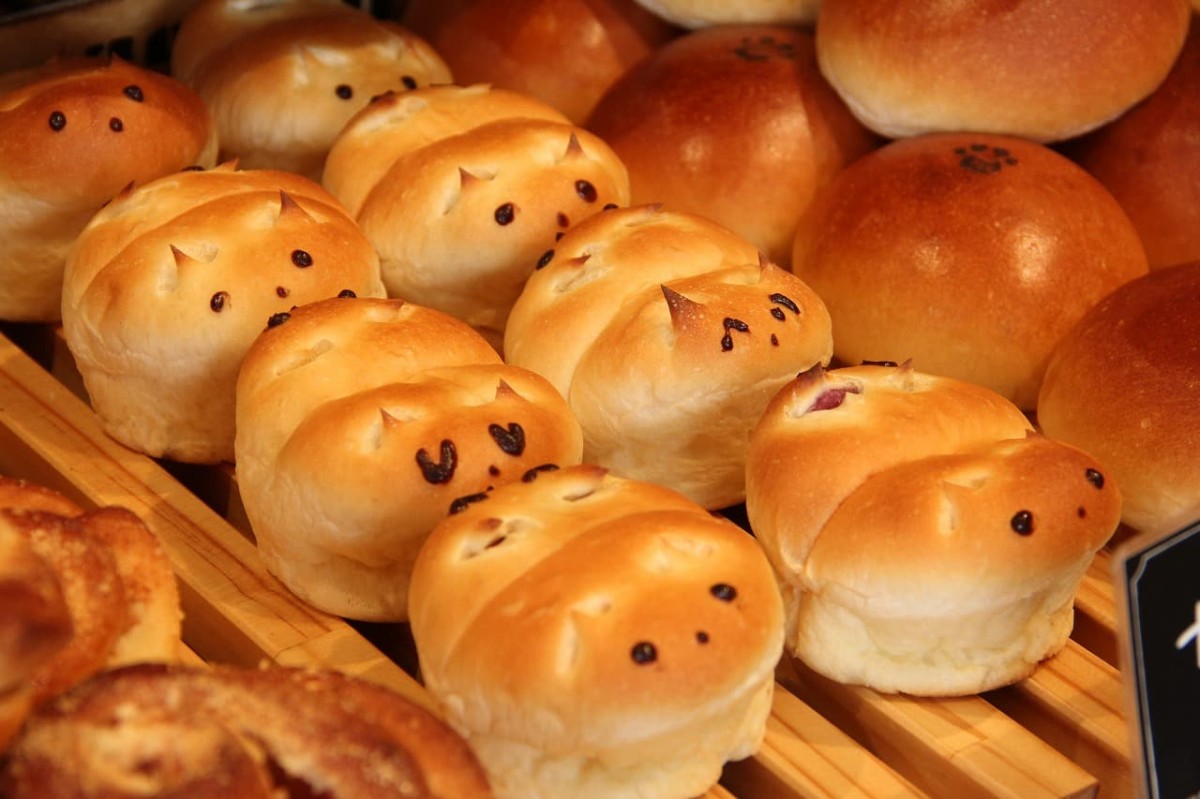鳥取県米子市にあるパン屋『Bakery&amp;Cafe RUDY』で販売しているかわいいパン