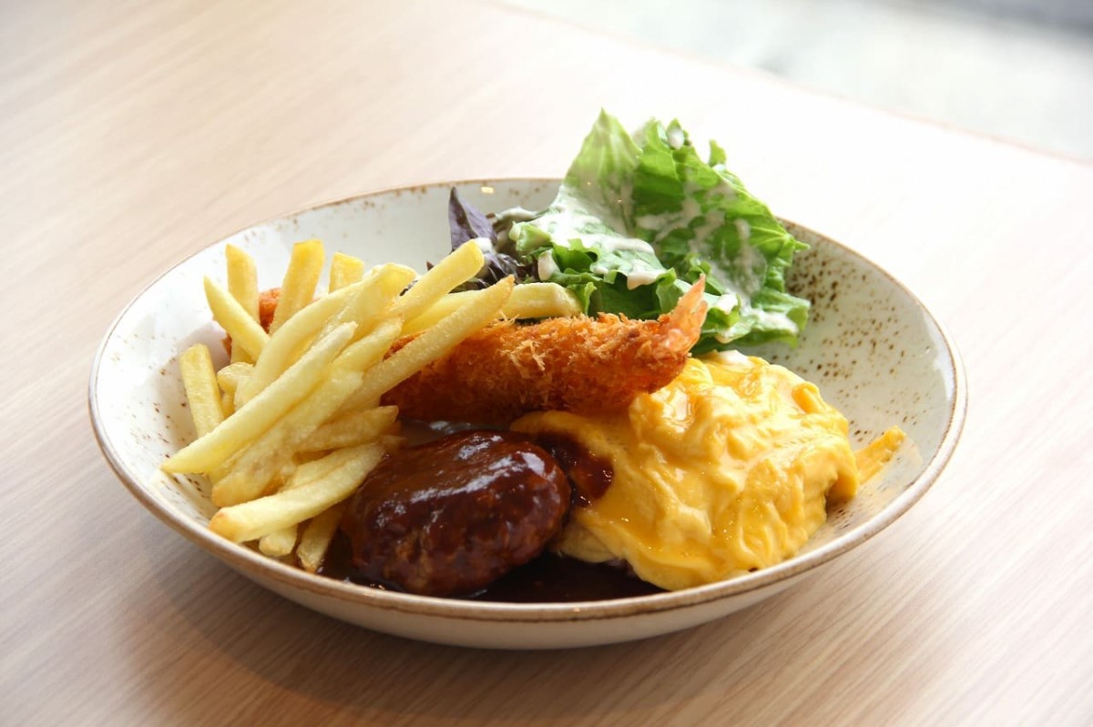 島根県出雲市にある『Caffe&amp;PizzaLOCALE』で販売している「お子様プレート」