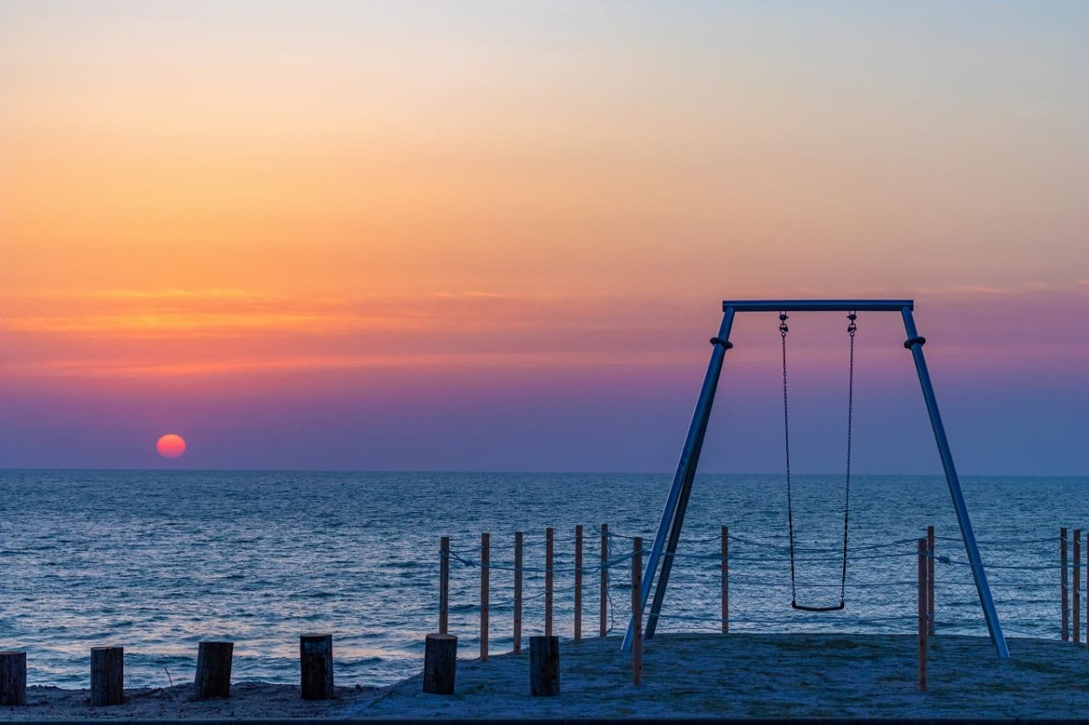 島根県出雲市にある『Caffe&amp;PizzaLOCALE』のジップライン