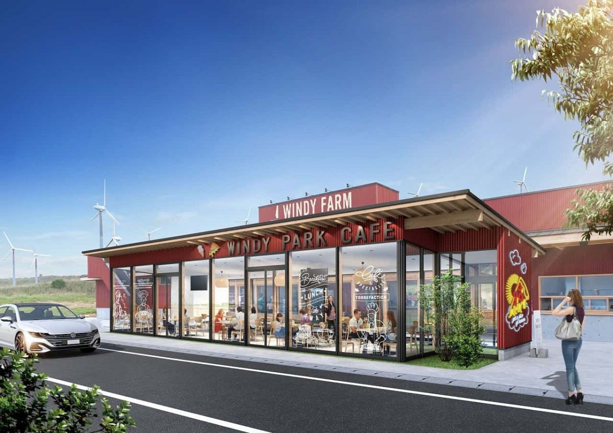 島根県出雲市にある『Caffe&amp;PizzaLOCALE』の外観イメージ