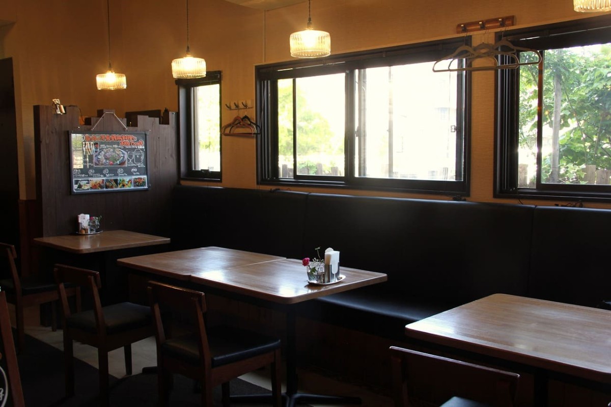 鳥取県米子市にある『Lunch＆Dining nike』の店内