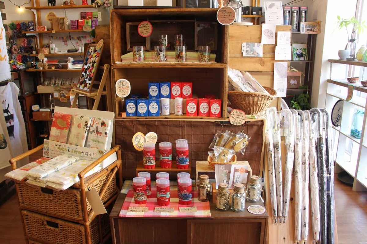 島根県松江市にある雑貨店『West Village』の店内