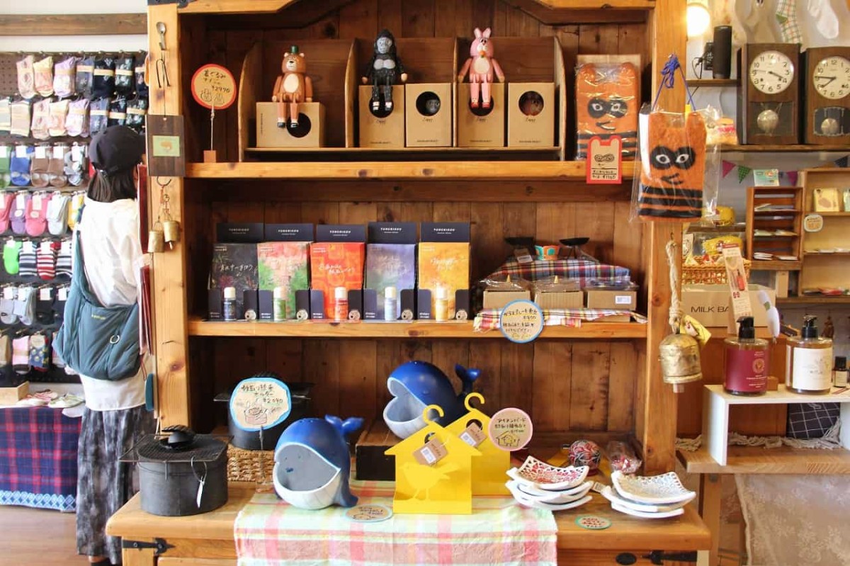 島根県松江市にある雑貨店『West Village』の店内