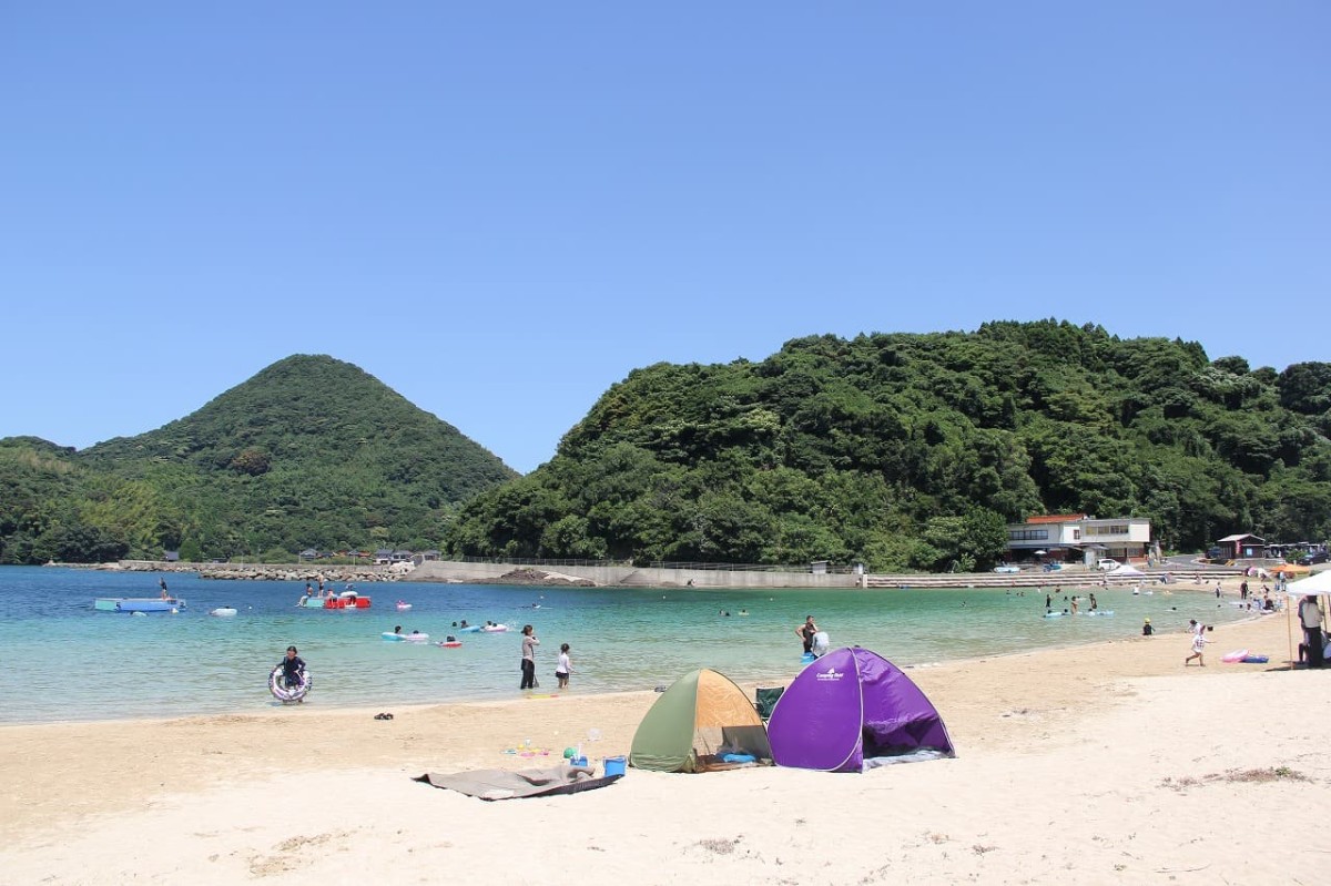 島根県松江市にある北浦海水浴場
