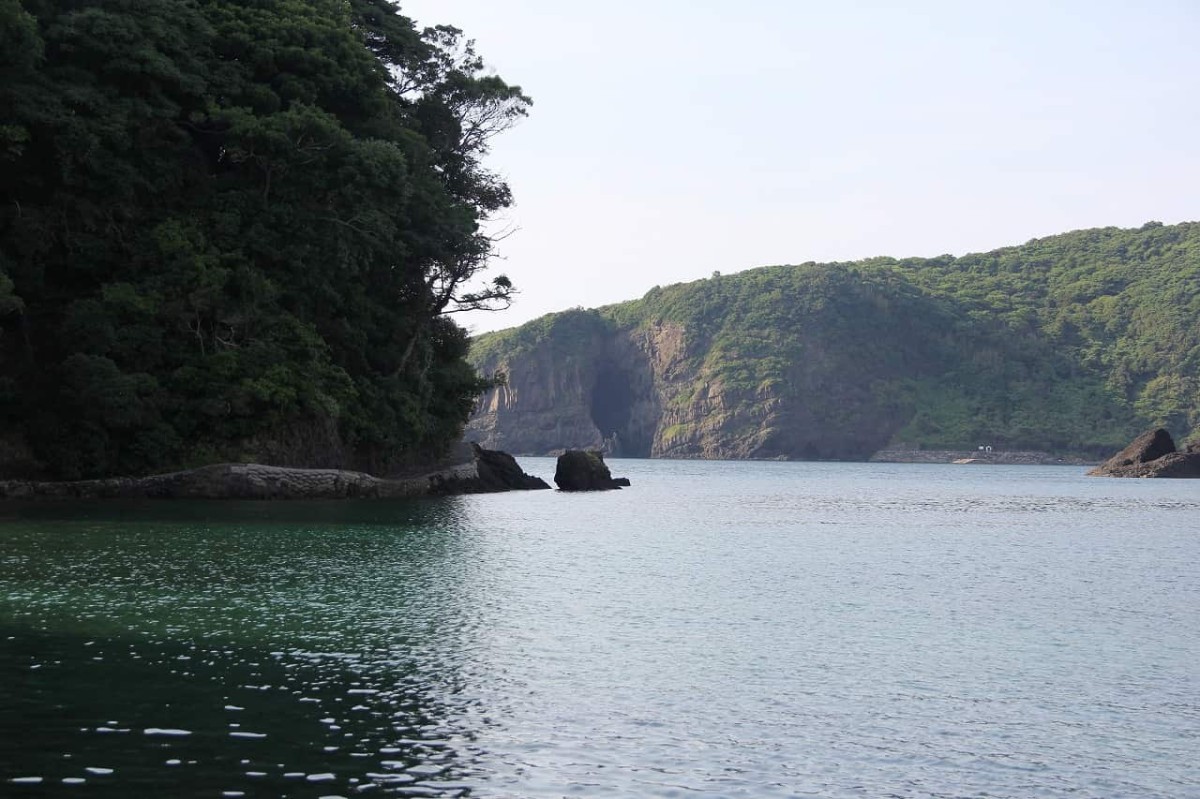 島根県松江市にある桂島からみえる潜戸