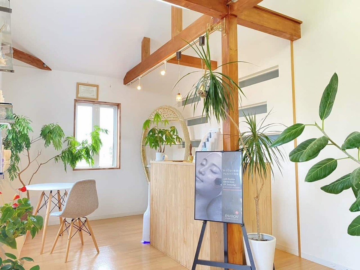 島根県松江市にある『EstheticSalonK.（ケードット）』の店内