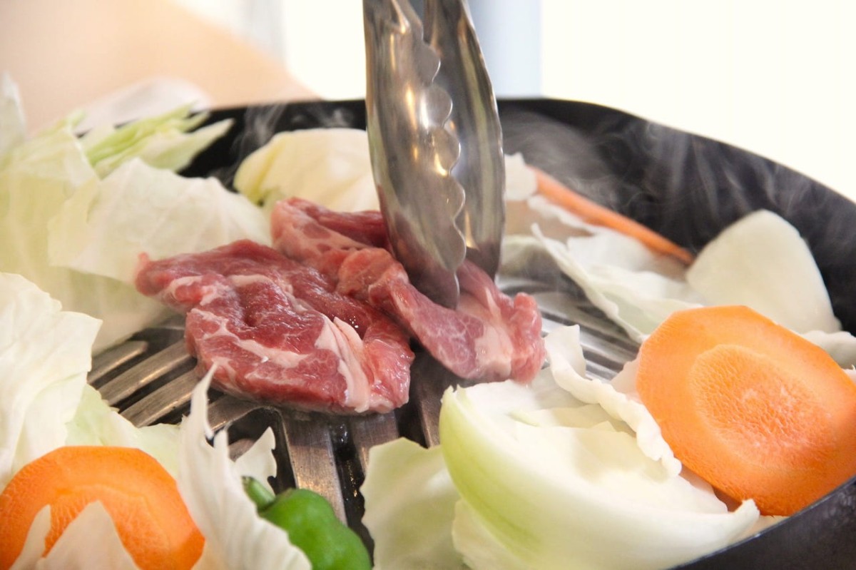 鳥取県米子市にある『とにかくにく』で販売しているジンギスカン