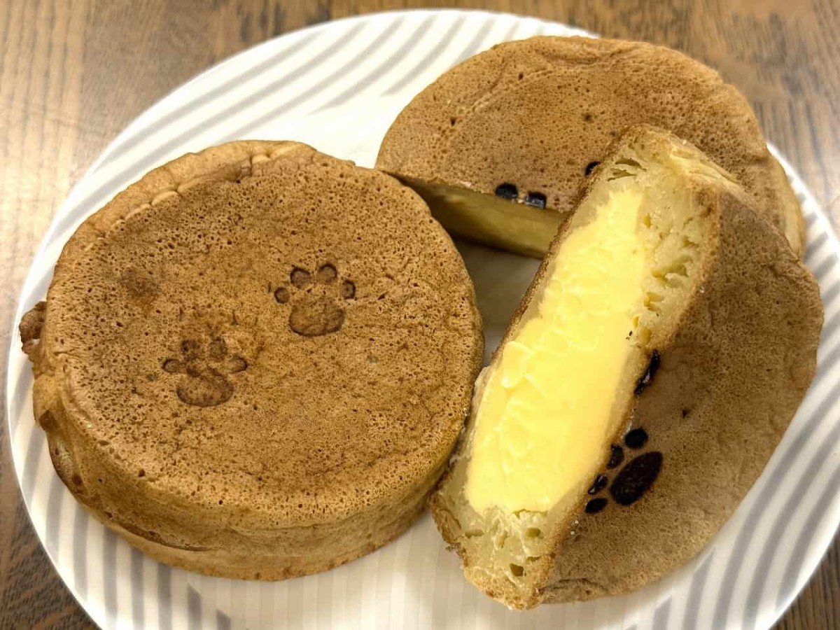 鳥取県米子市にある『mokumokucafe』で販売している大判焼き_クリーム