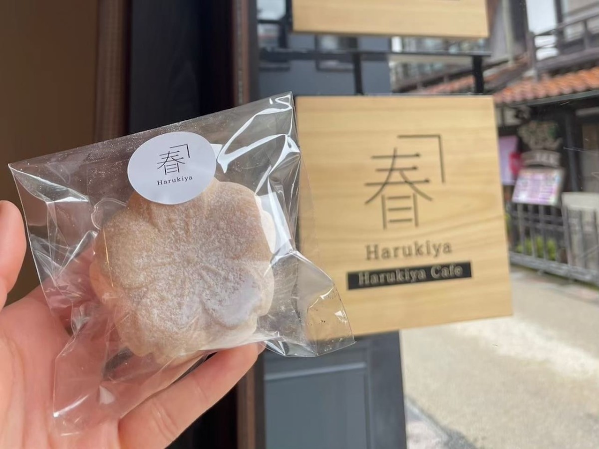 鳥取県倉吉市白壁土蔵群近くにある『HarukiyaCafe』で提供しているスイーツ