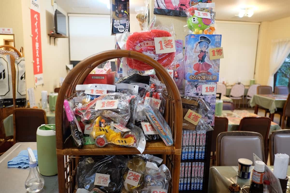 鳥取県境港市にある老舗中華料理店『新来軒』のスピードくじ
