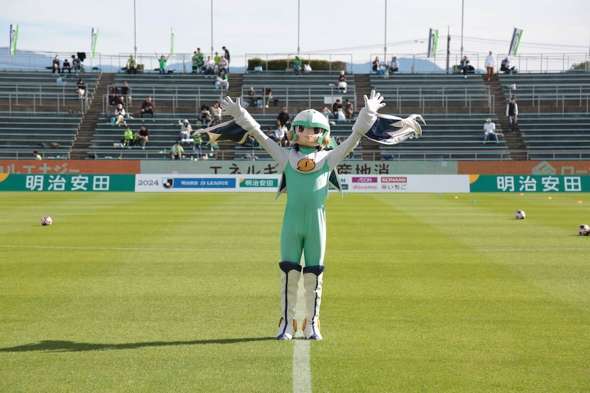 ガイナーレ鳥取の試合イベントの様子