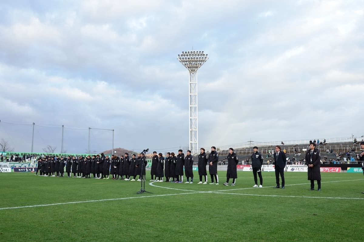 ガイナーレ鳥取の試合イベントの様子