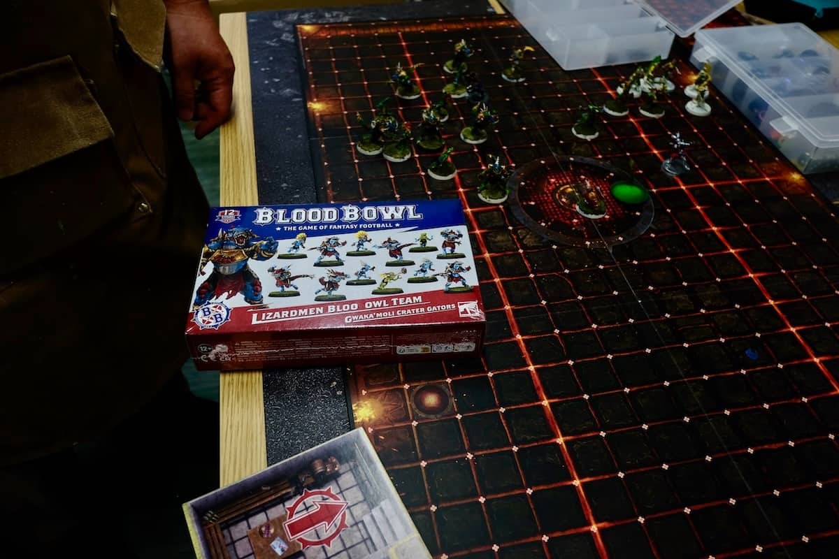 鳥取県米子市にある模型店『ニワカ堂』にあるミニチュアゲーム