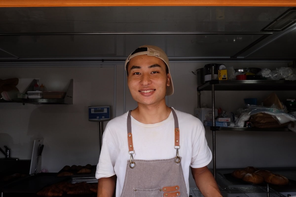 鳥取県米子市にあるパン店『Boulangerie jam &amp;』の店主さん