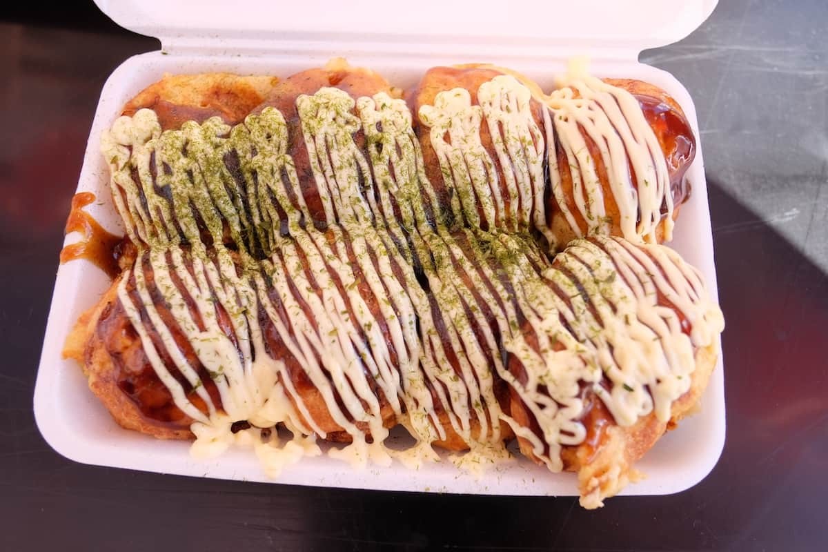 鳥取県米子市にある『明石焼きコテコテ』の明石焼き
