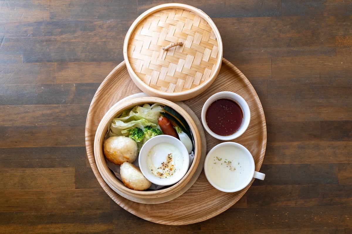 島根県松江市のカフェ『カフェテラスリンク』の「洋風モーニング」