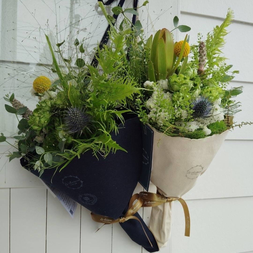 島根県松江市のフラワーショップ『ルシェノン』の「ブーケバッグ」