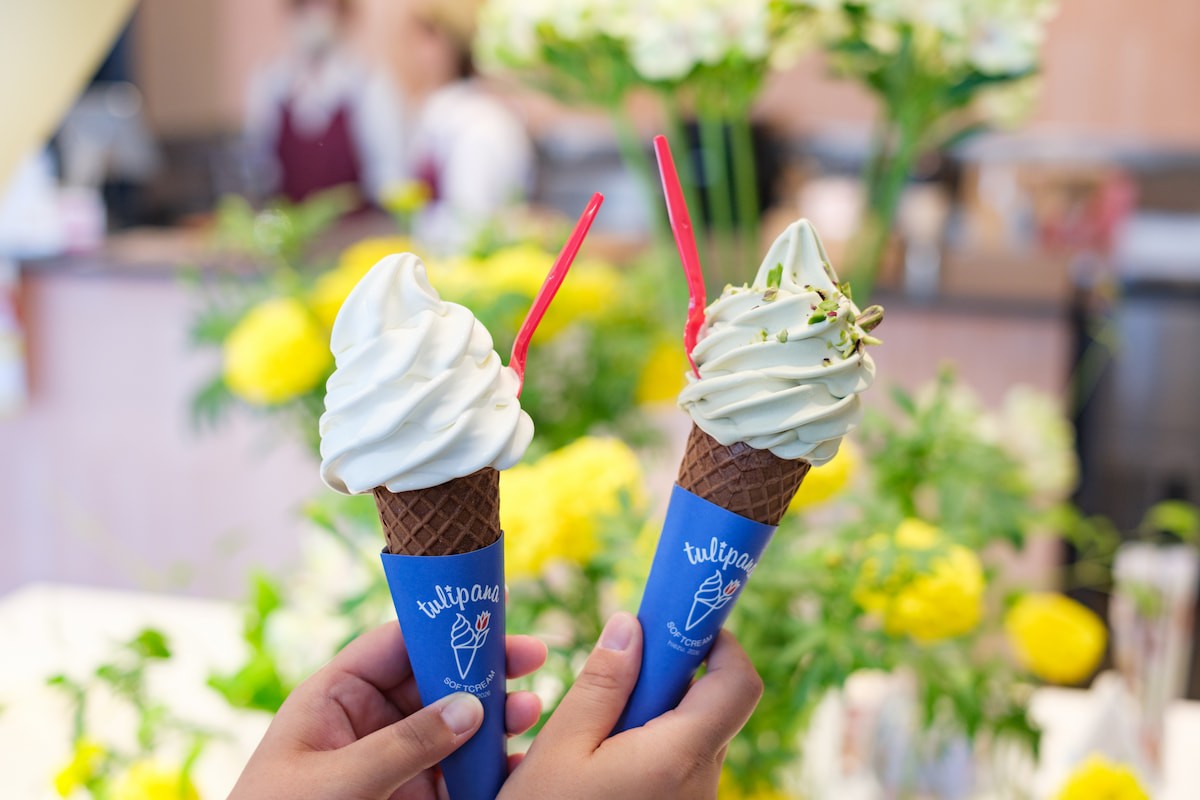 鳥取県日吉津村のソフトクリーム専門店『tulipana』のソフトクリーム