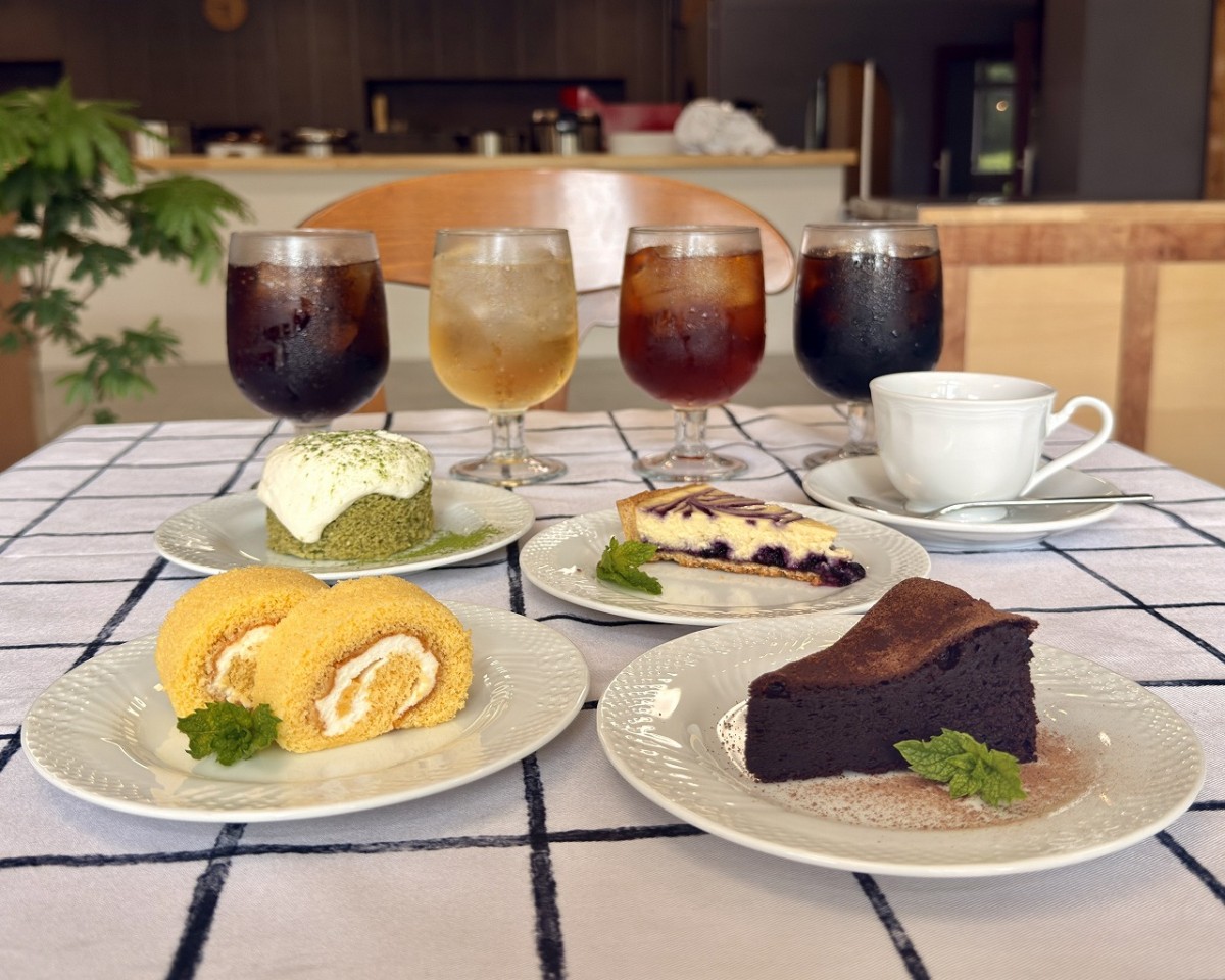 米子市『アトリエグリーンシャトーおだか』内の「農村ダイニング」のカフェメニュー
