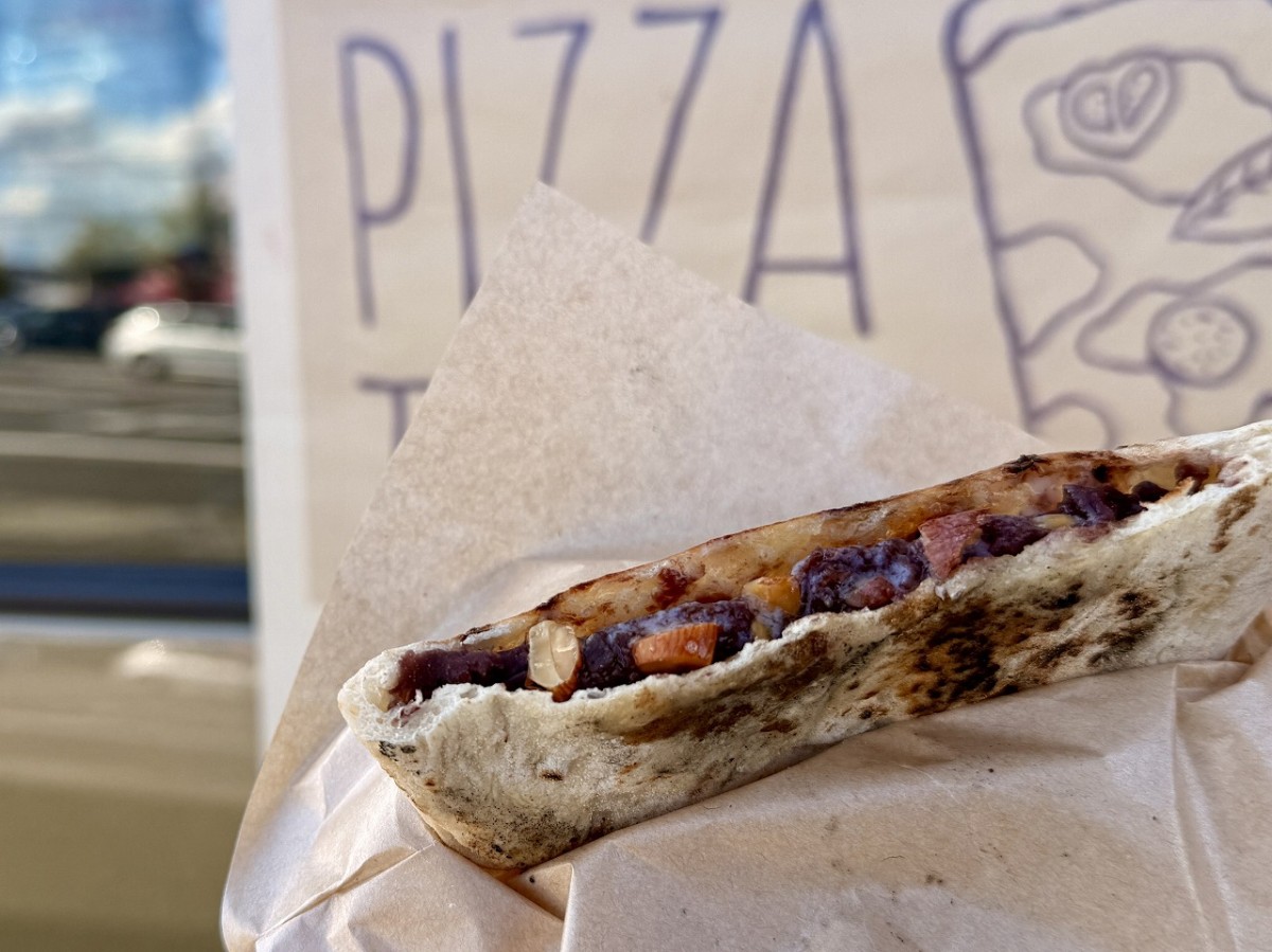 米子市や境港市などに出店するキッチンカー『PIZZA TORAKI』のあんバターサンド