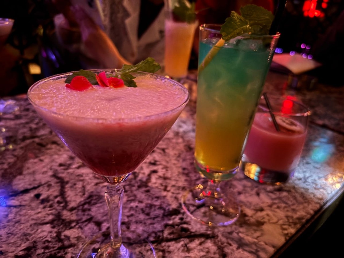梨泰院の『glam lounge』のカクテル。