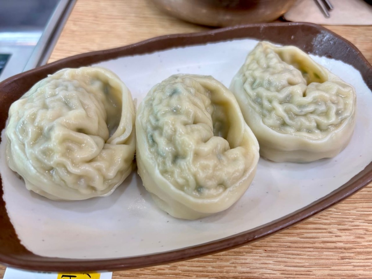 韓国の『神仙ソルロンタン』の「マンドゥ」。