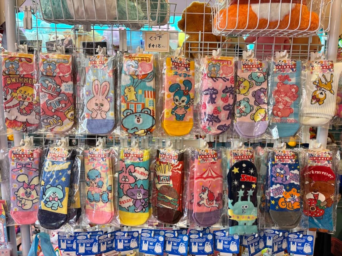 島根県出雲市塩冶町にある雑貨店『bear bunny』の靴下