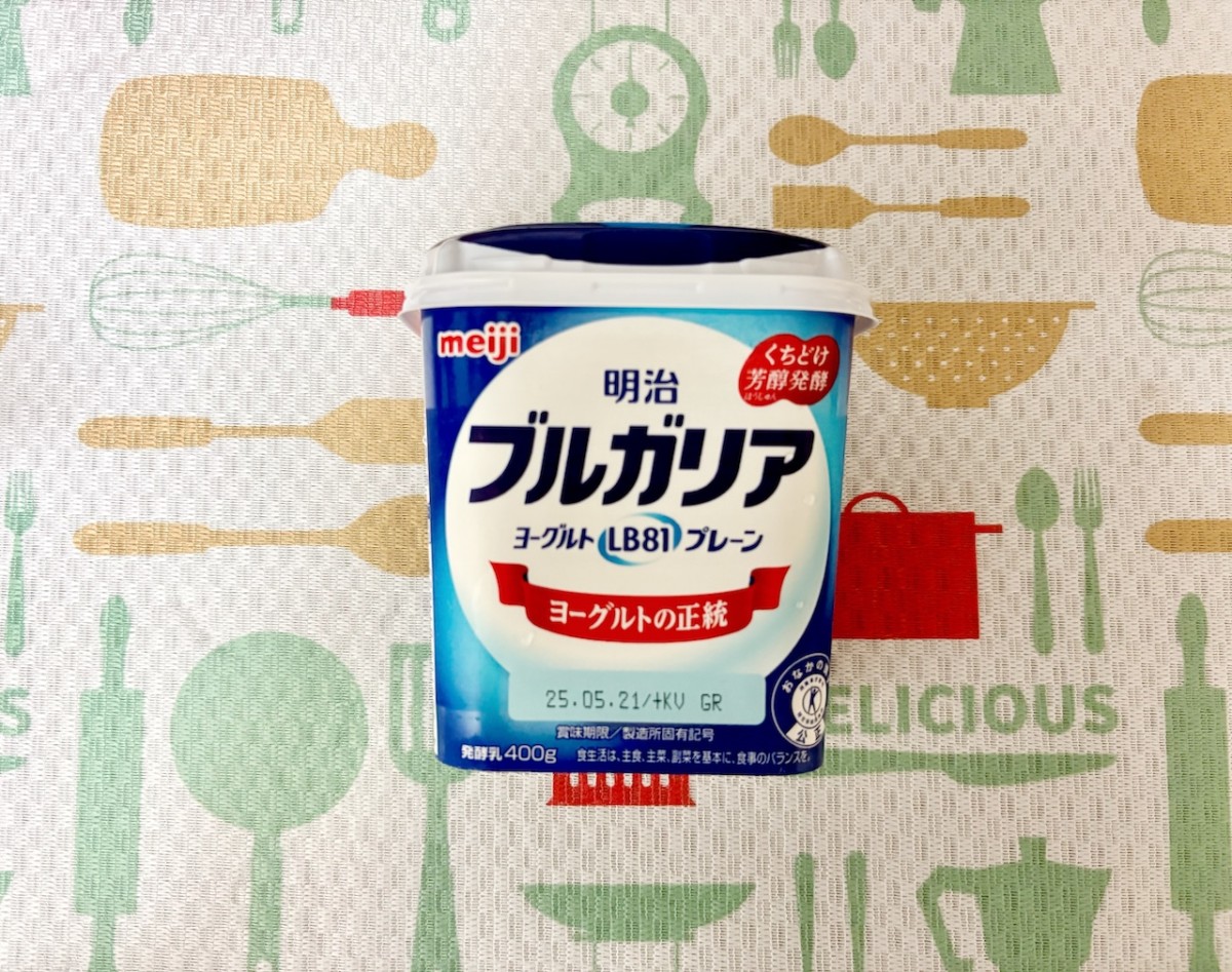 簡単スイーツ作りで使うヨーグルト