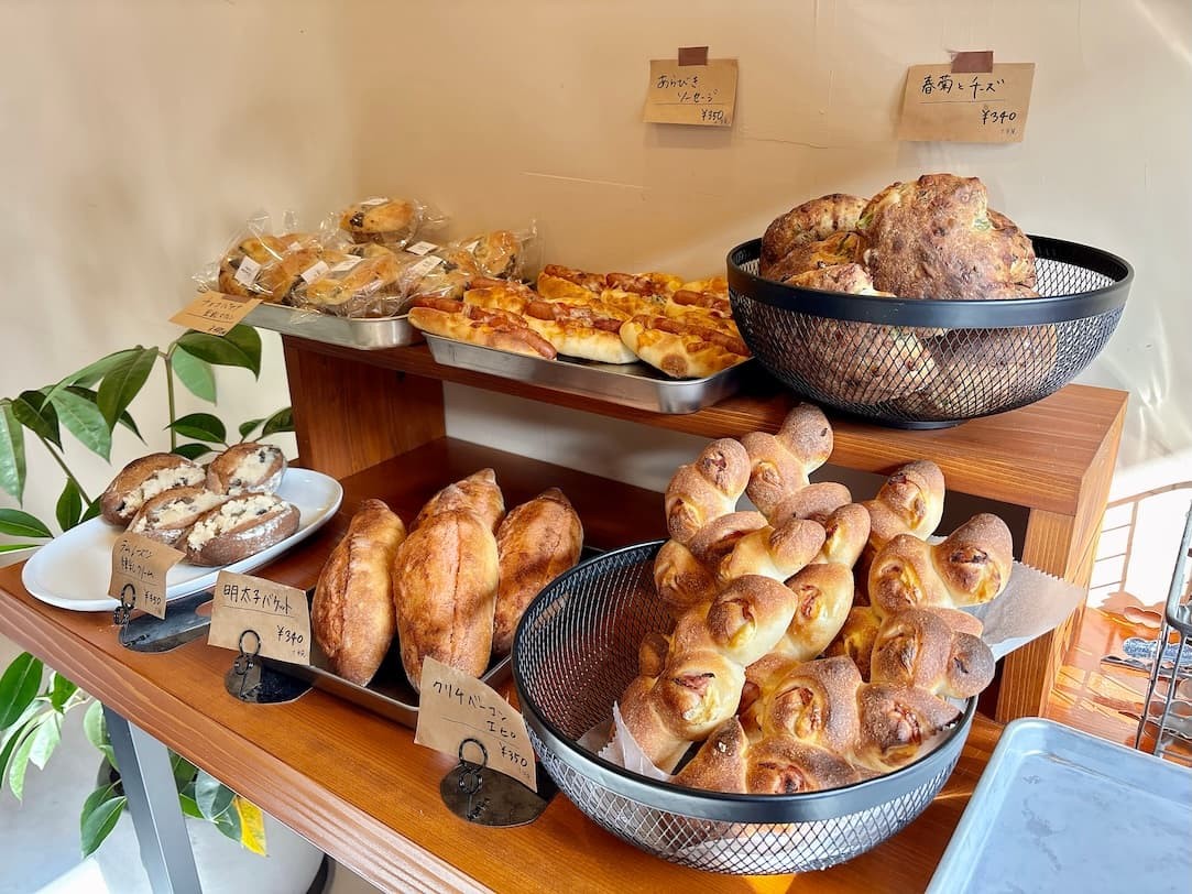 松江市宍道町にあるパン屋『bake32』のパン。