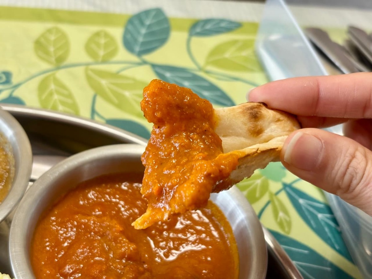 出雲市の『アハメド』のセットカレー。