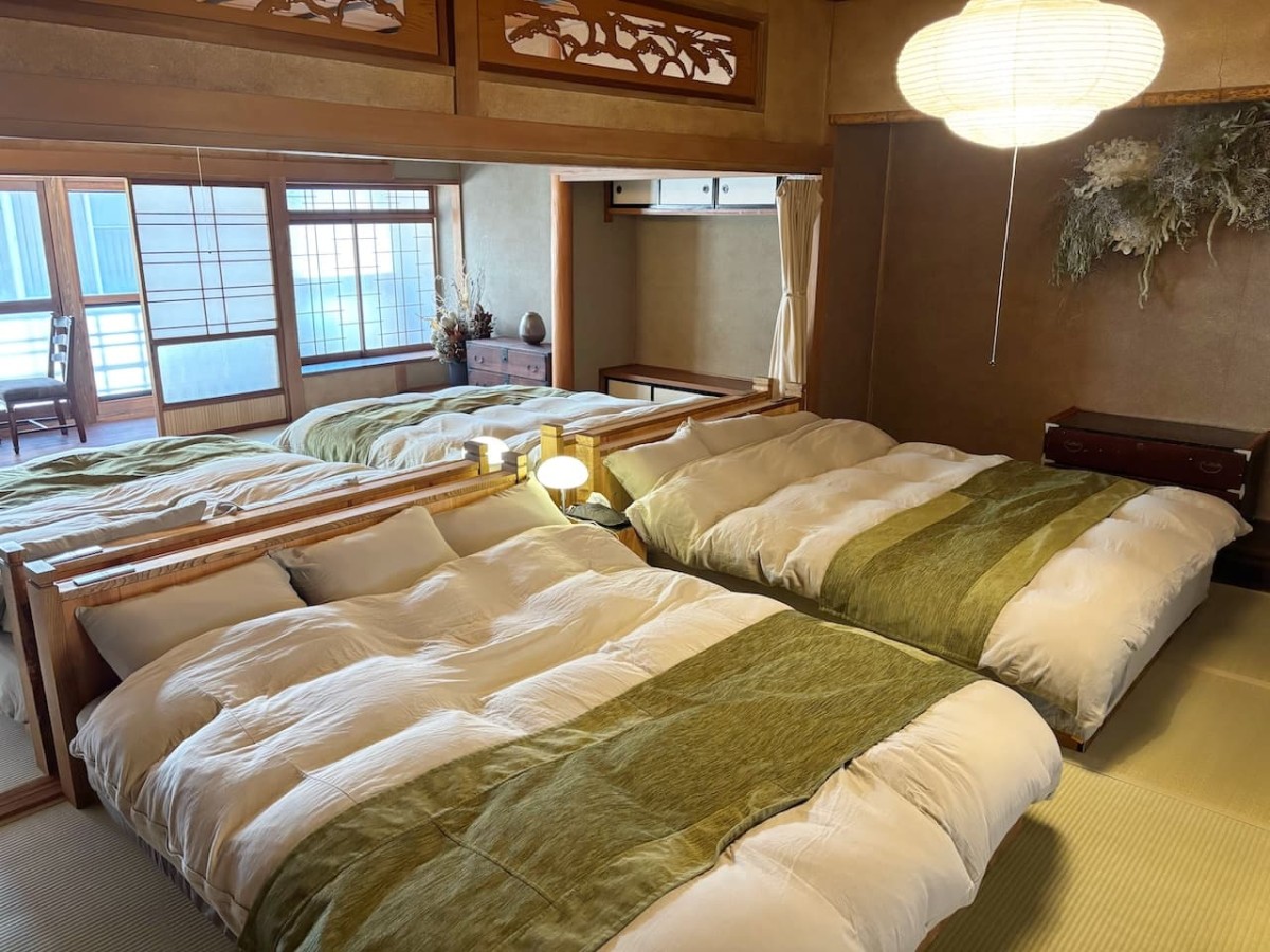 島根県大田市温泉津町の『ニュー檸檬樹』の宿。