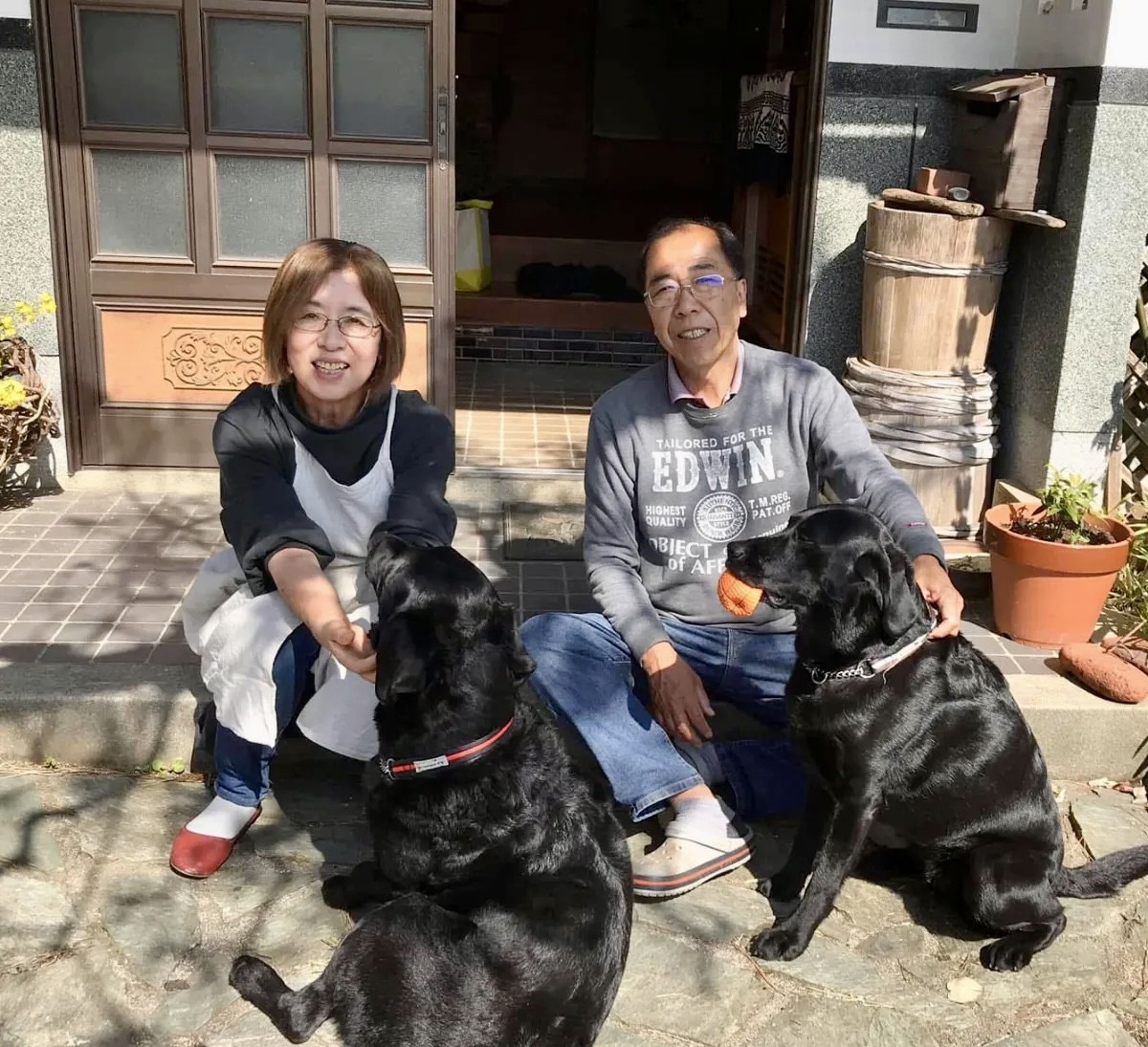 島根県大田市にある『里山桃源郷 空庭ドッグラン』のオーナー