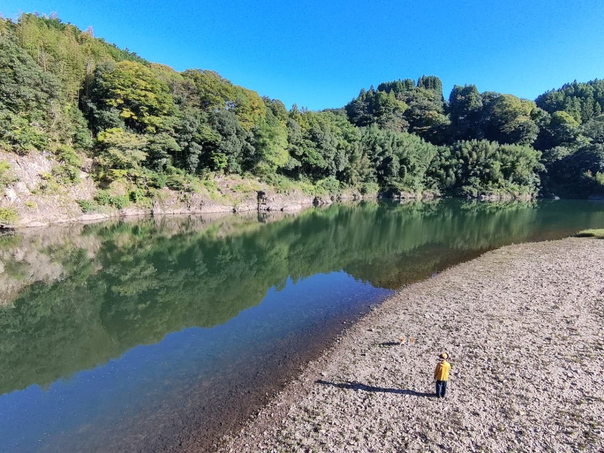 美郷町「カヌーの里おおちオートキャンプ場」江の川
