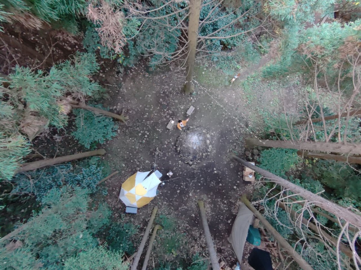 島根県大田市にある「弥栄キャンプ場」