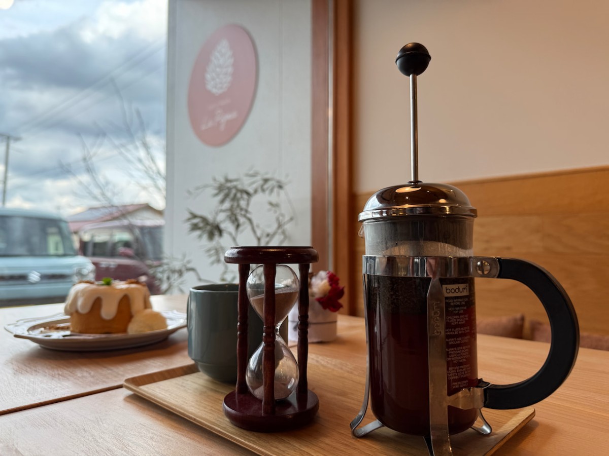 島根県大田市仁摩町にあるカフェ「ラピーニャ」