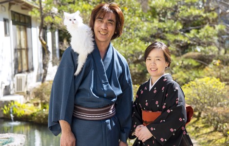 仁摩町にある湯迫温泉旅館のオーナー