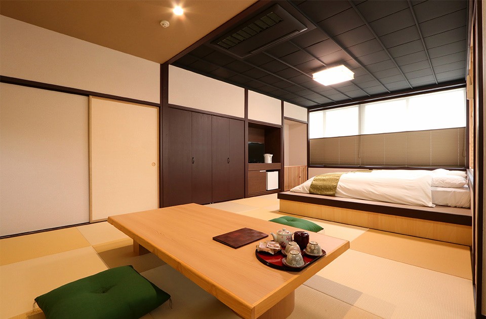 島根県出雲市にあるペット同伴OKの温泉旅館「四季荘」客室