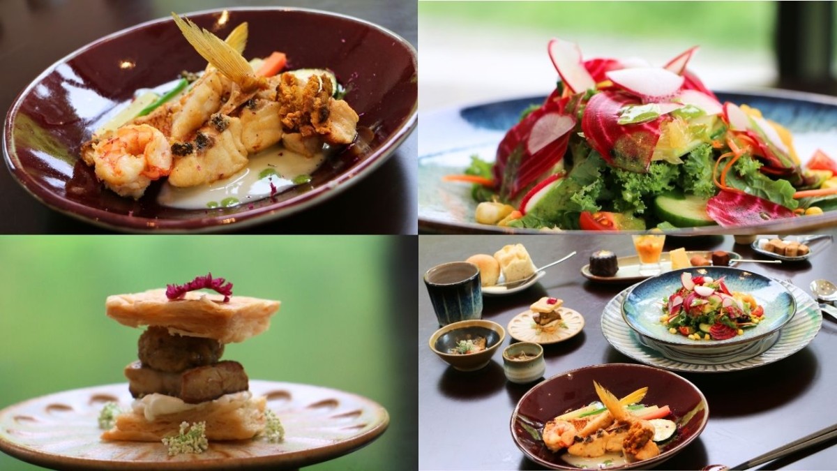 島根県浜田市にある「La Flamme d’Or」のフィッシュランチ