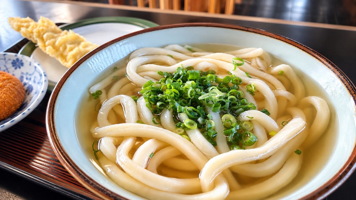 大田市にある『うどん処おおだ』のうどん