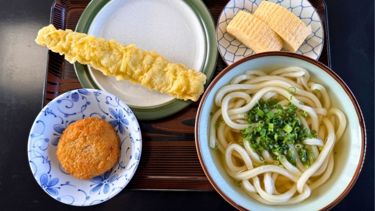 大田市にある「うどん処おおだ」のうどん画像