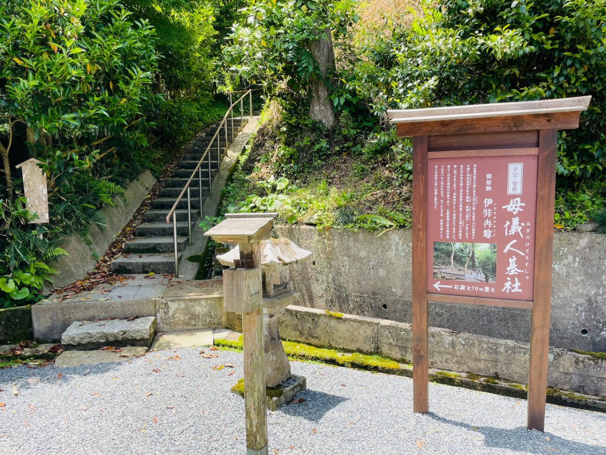 島根県松江市鹿島町にある佐太神社の母儀人基社