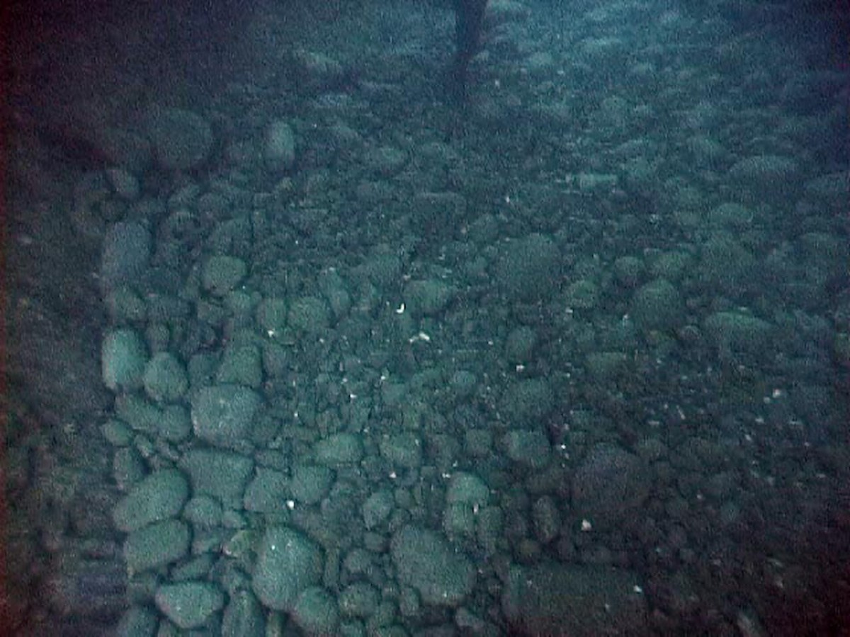 島根県出雲市日御碕の海底遺跡